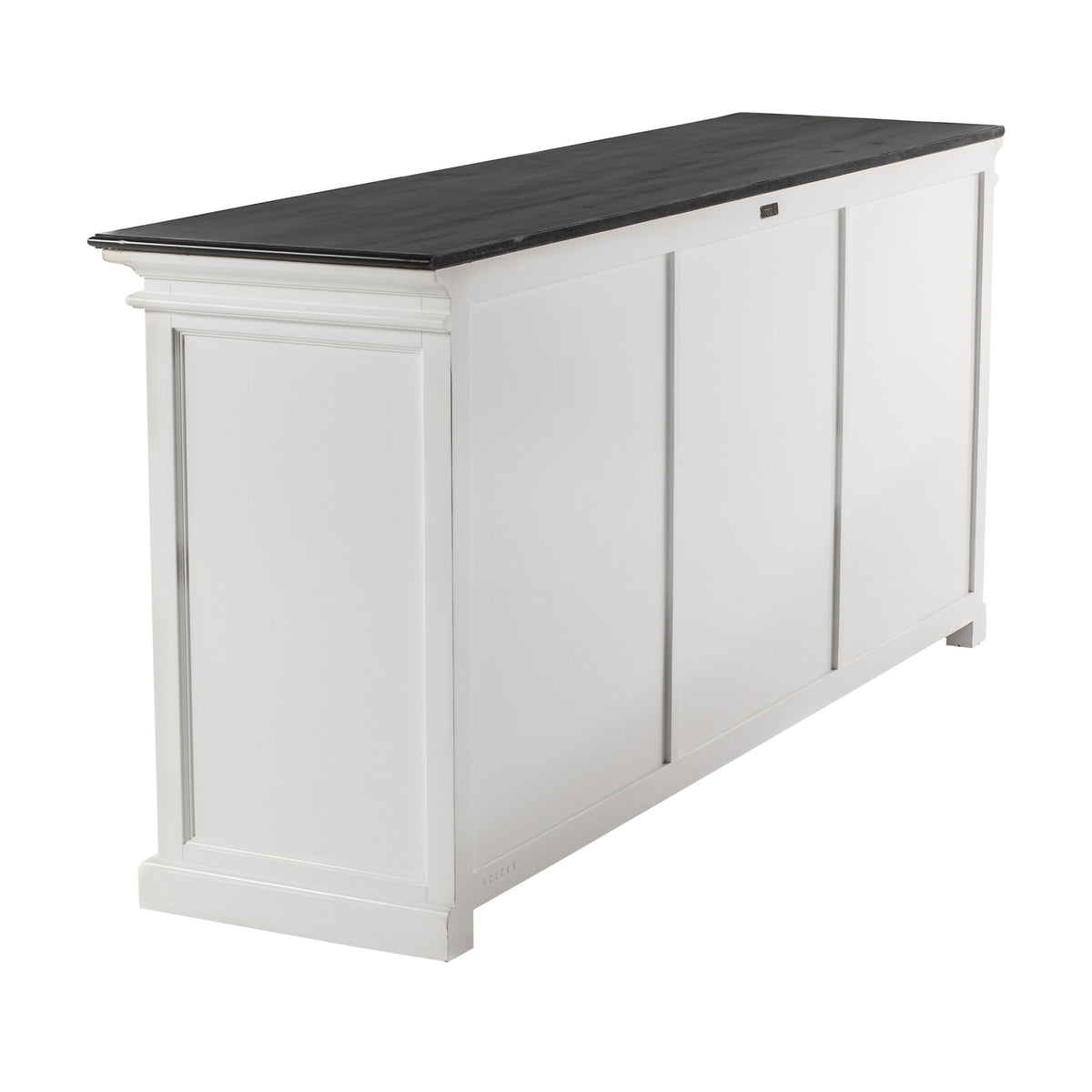 NovaSolo Halifax Contrast Buffet with 4 Glass Doors, Classic White & Black – view 6