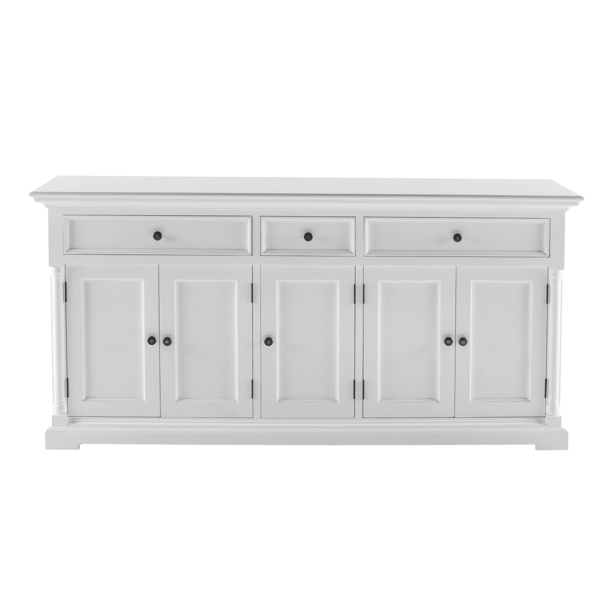 NovaSolo Provence Buffet with 5 Doors, Classic White
