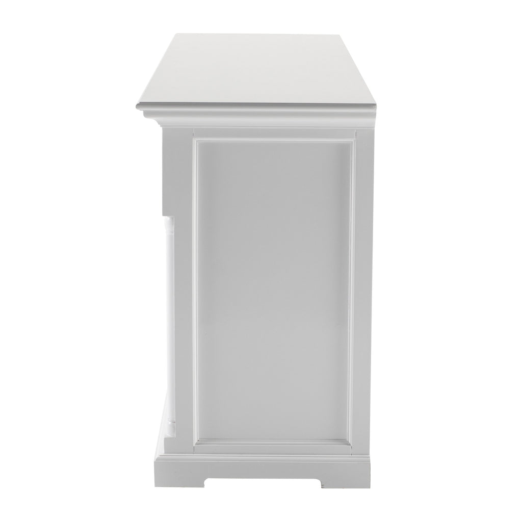 NovaSolo Provence Buffet with 5 Doors, Classic White – view 5