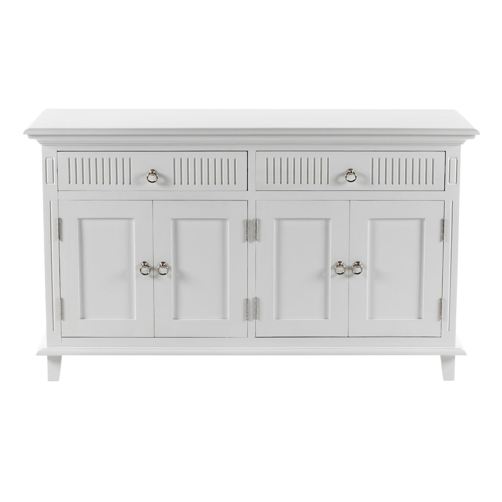 NovaSolo Skansen Buffet with 4 Doors, Classic White