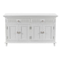 NovaSolo Skansen Buffet with 4 Doors, Classic White