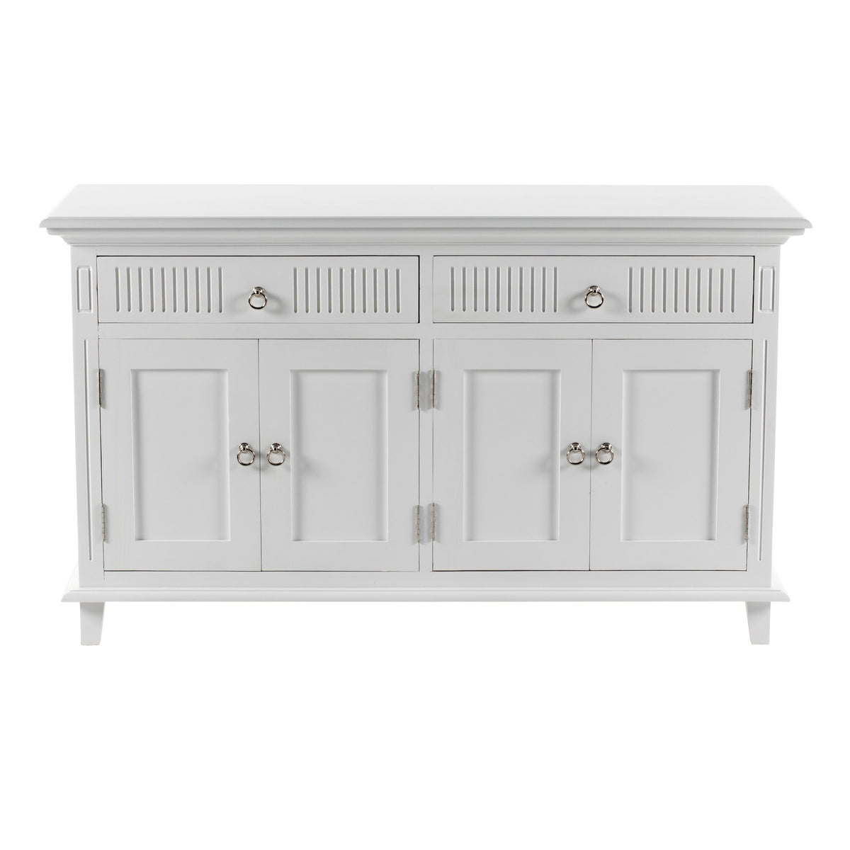 NovaSolo Skansen Buffet with 4 Doors, Classic White