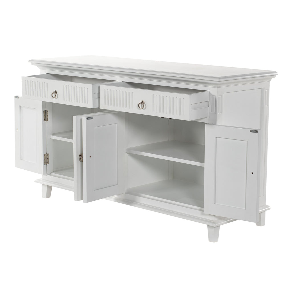 NovaSolo Skansen Buffet with 4 Doors, Classic White – view 4