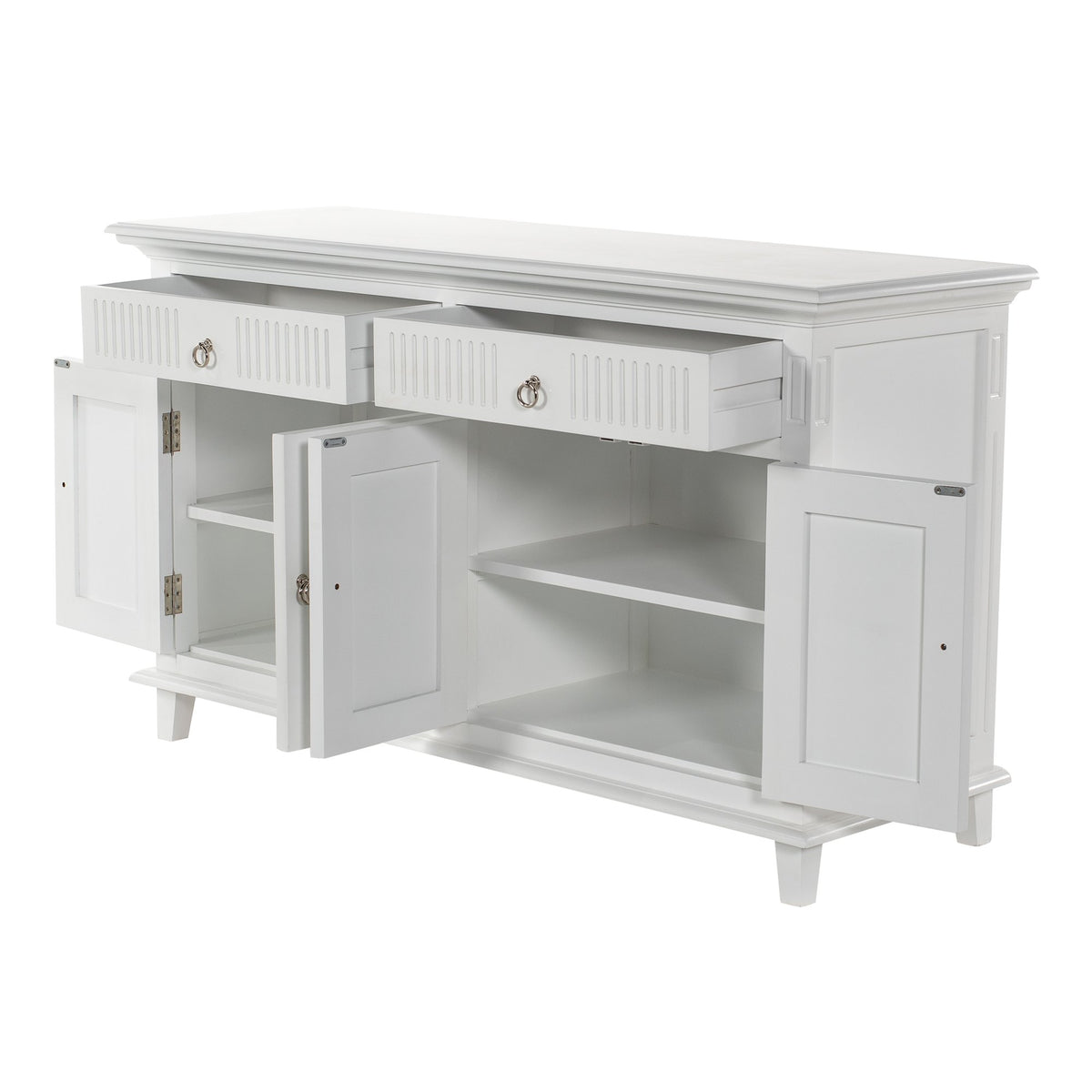 NovaSolo Skansen Buffet with 4 Doors, Classic White – view 4