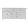 NovaSolo Skansen Buffet with 5 Doors, Classic White