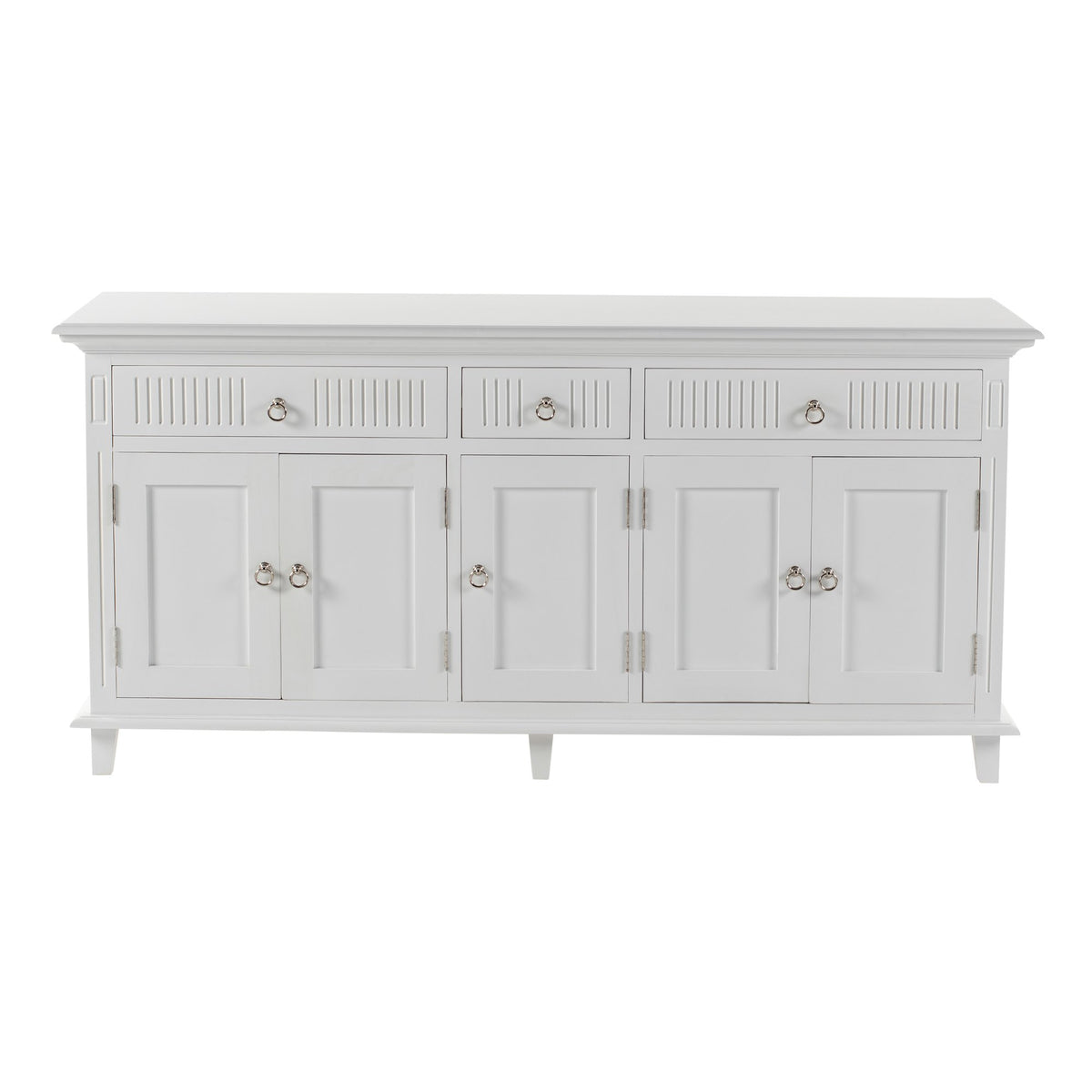 NovaSolo Skansen Buffet with 5 Doors, Classic White
