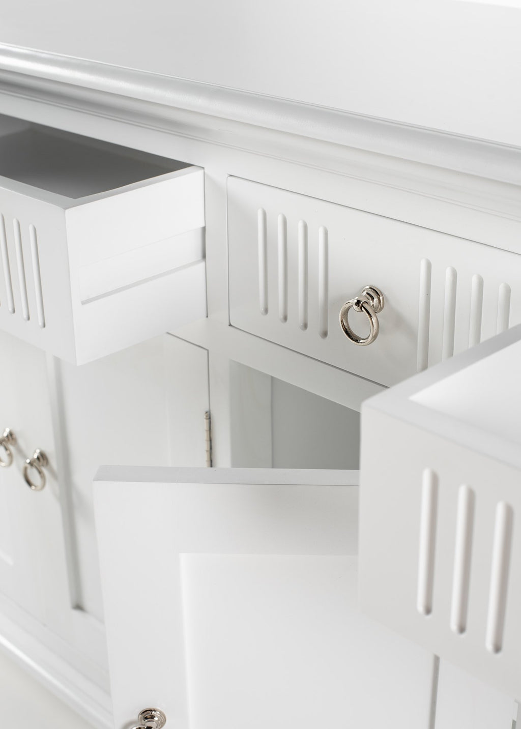 NovaSolo Skansen Buffet with 5 Doors, Classic White – view 10