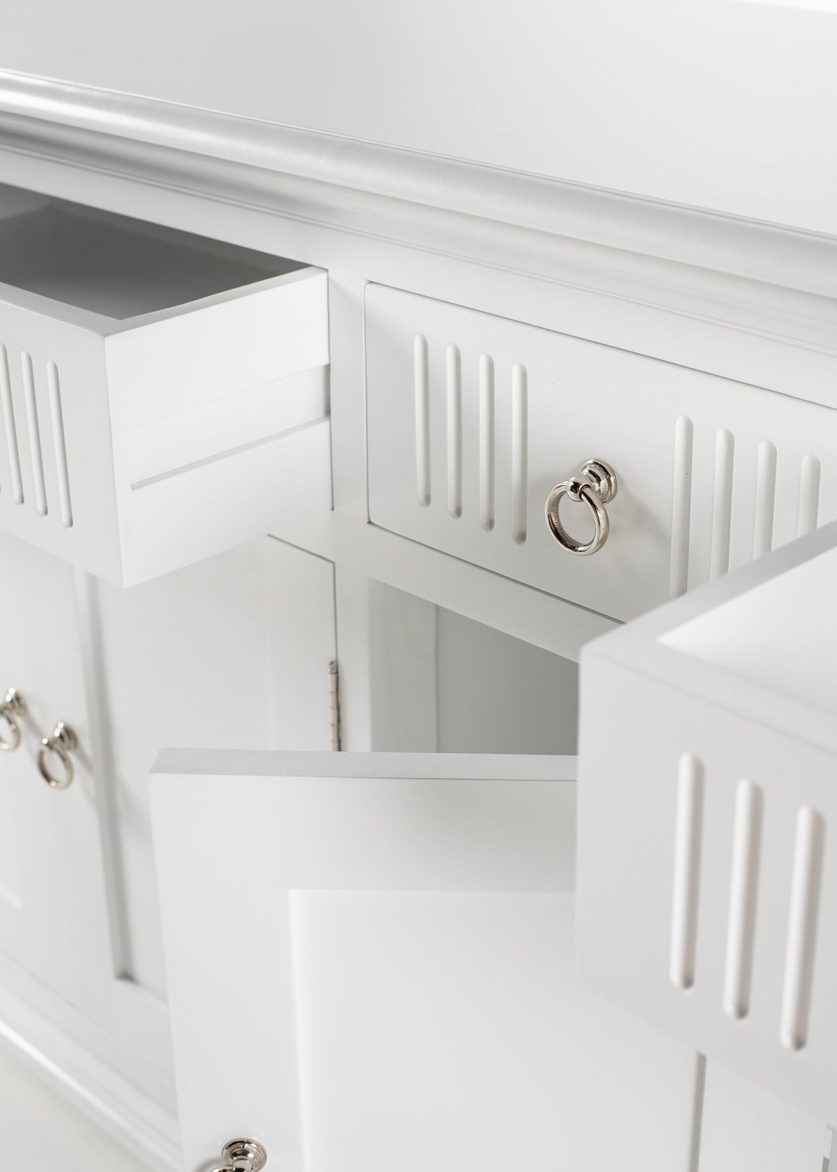 NovaSolo Skansen Buffet with 5 Doors, Classic White – view 10