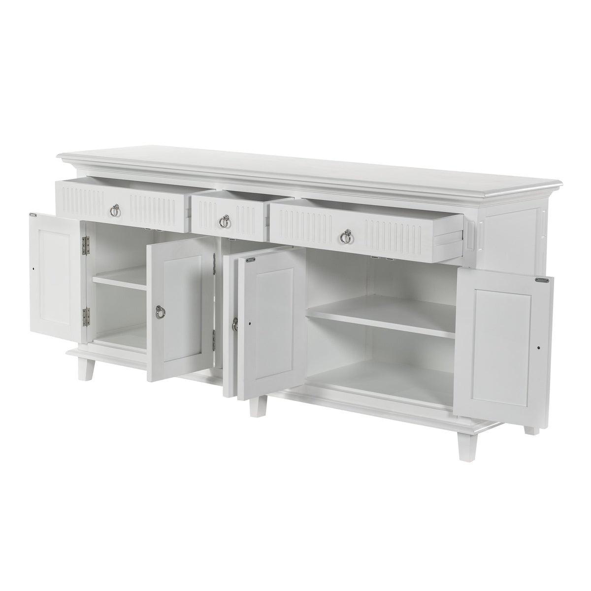 NovaSolo Skansen Buffet with 5 Doors, Classic White – view 4