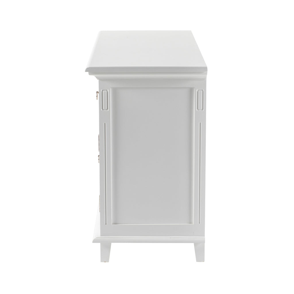 NovaSolo Skansen Buffet with 4 Doors 3 Drawers, Classic White – view 5