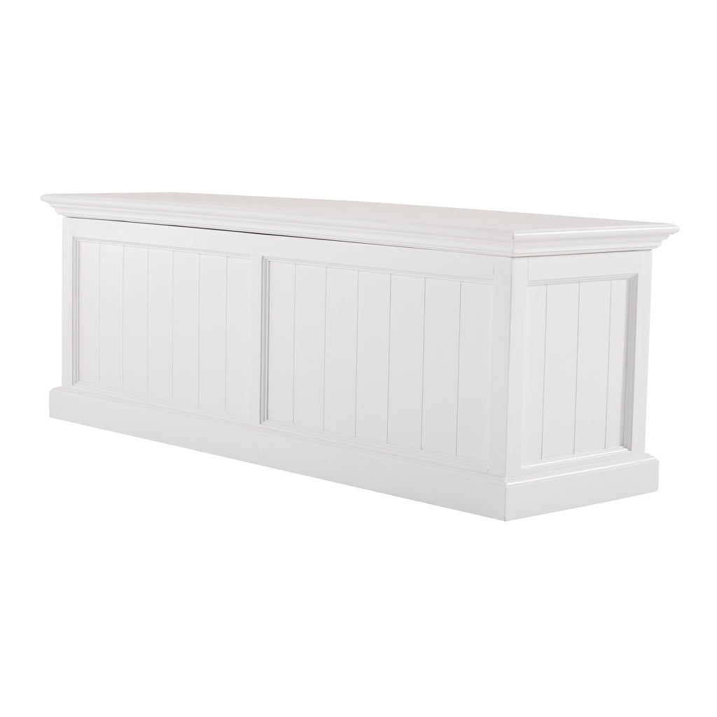 NovaSolo Halifax Storage Chest Chest of Drawers, Classic White – view 3