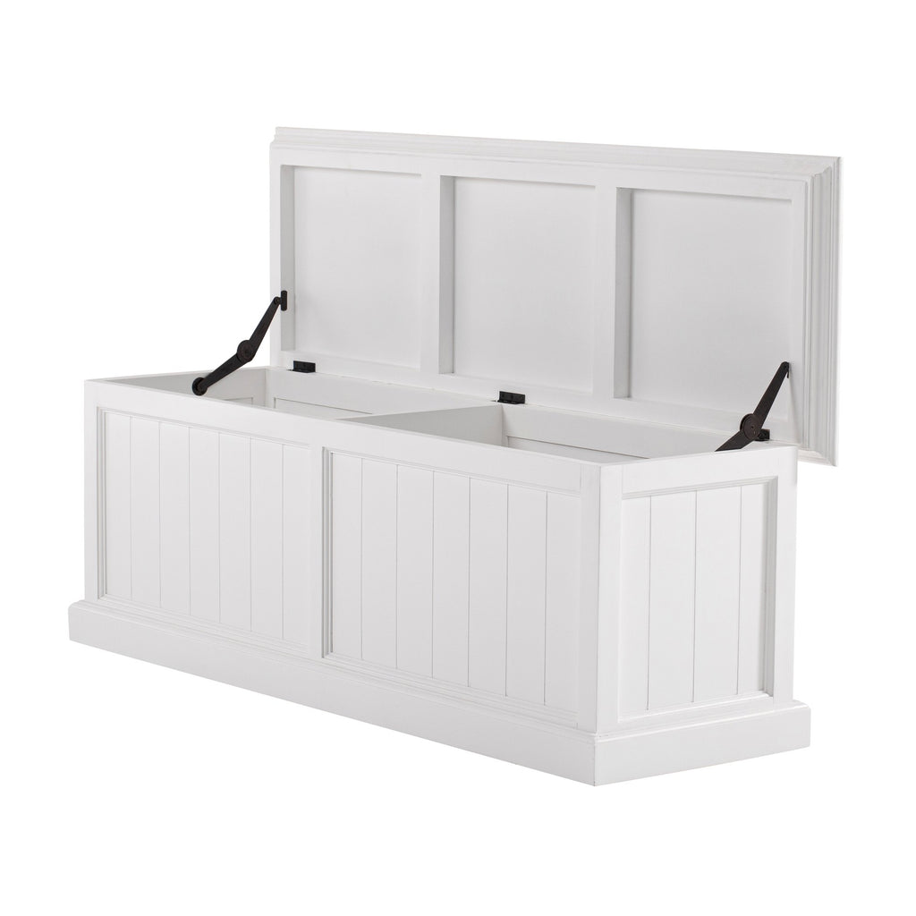 NovaSolo Halifax Storage Chest Chest of Drawers, Classic White – view 4