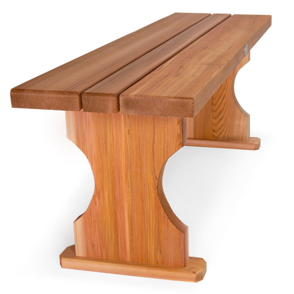 All Things Cedar 4-ft Backless Bench – view 3