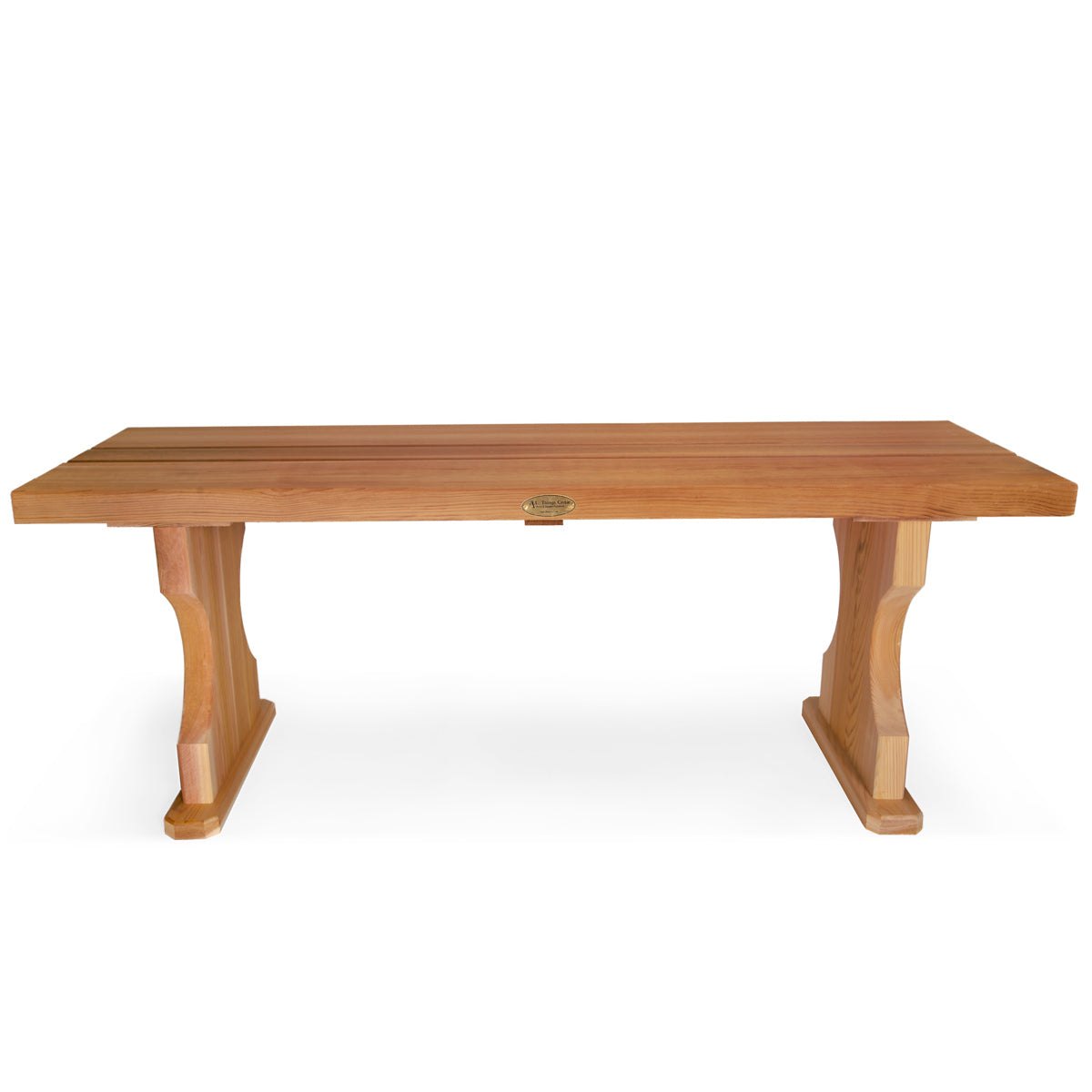 All Things Cedar 4-ft Backless Bench – view 5