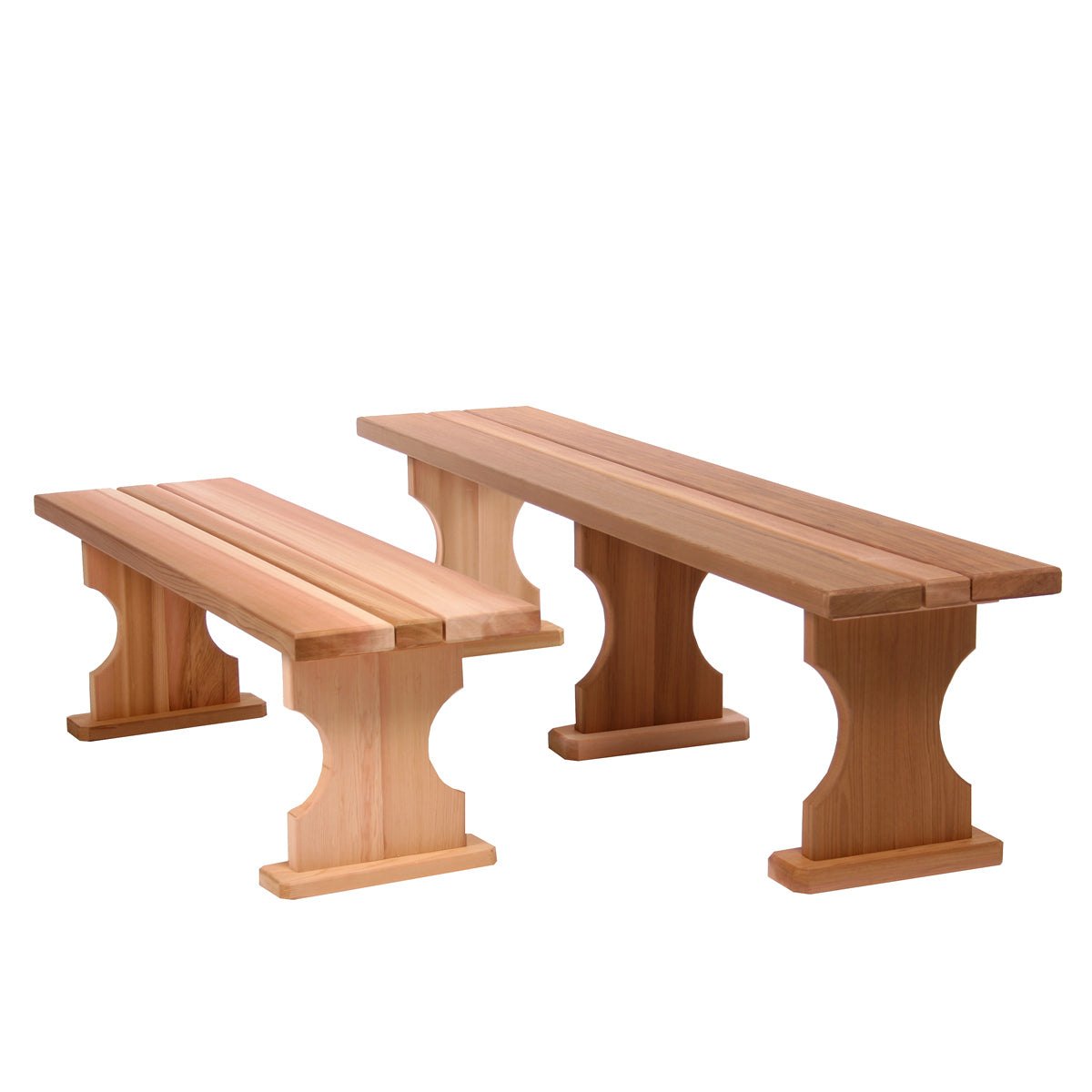 All Things Cedar 4-ft Backless Bench – view 6