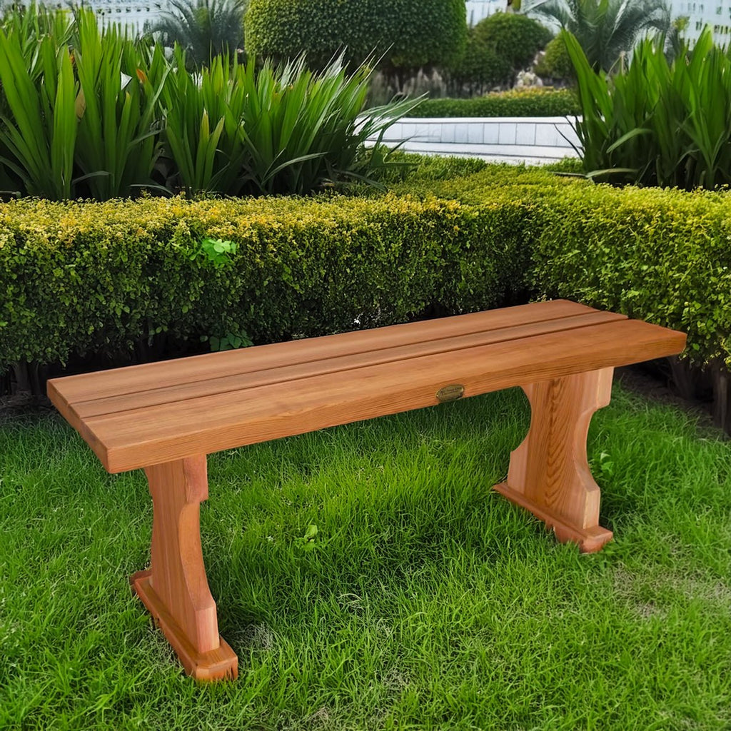 All Things Cedar 4-ft Backless Bench – view 7