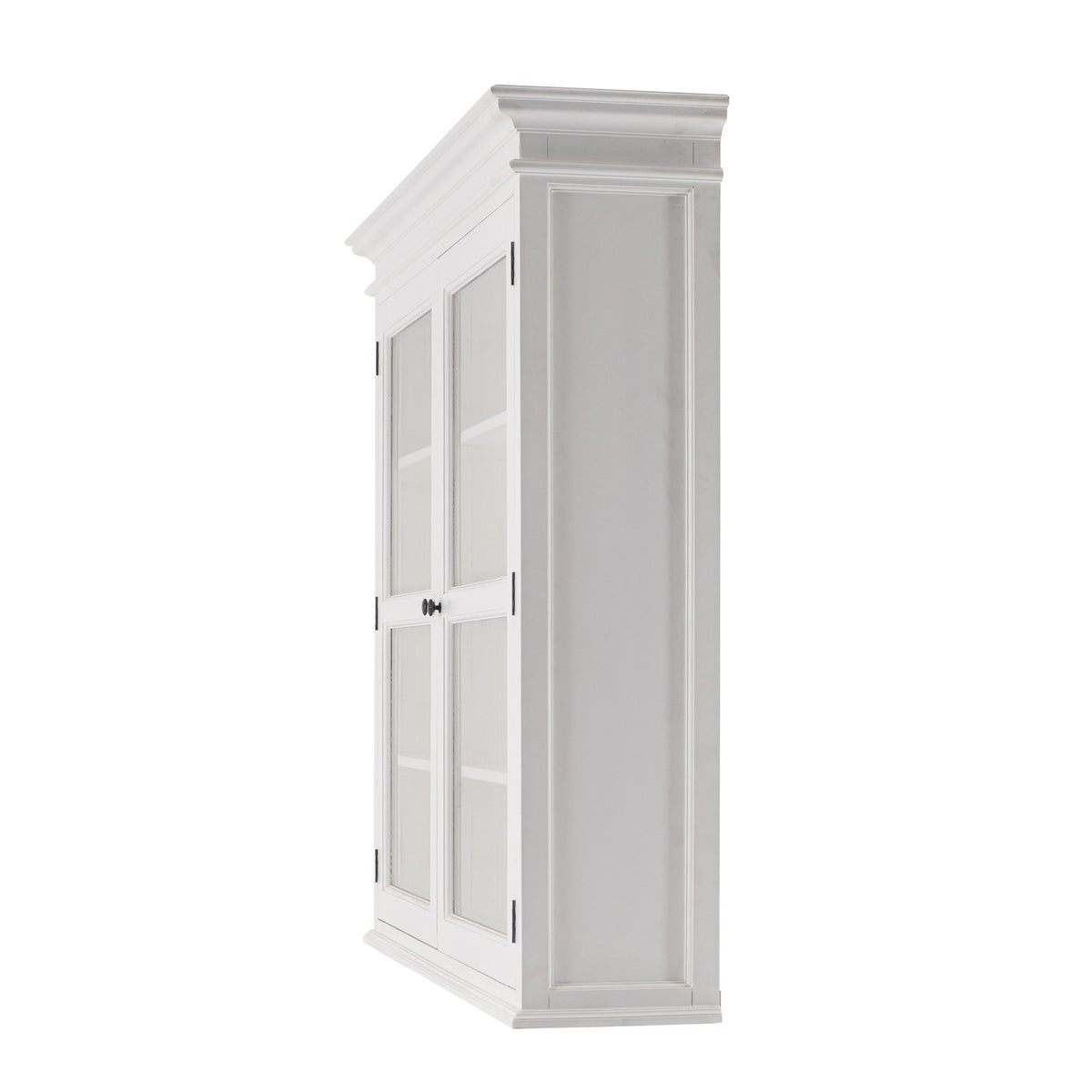 NovaSolo Halifax Glass-Display Hutch Unit, Classic White – view 10
