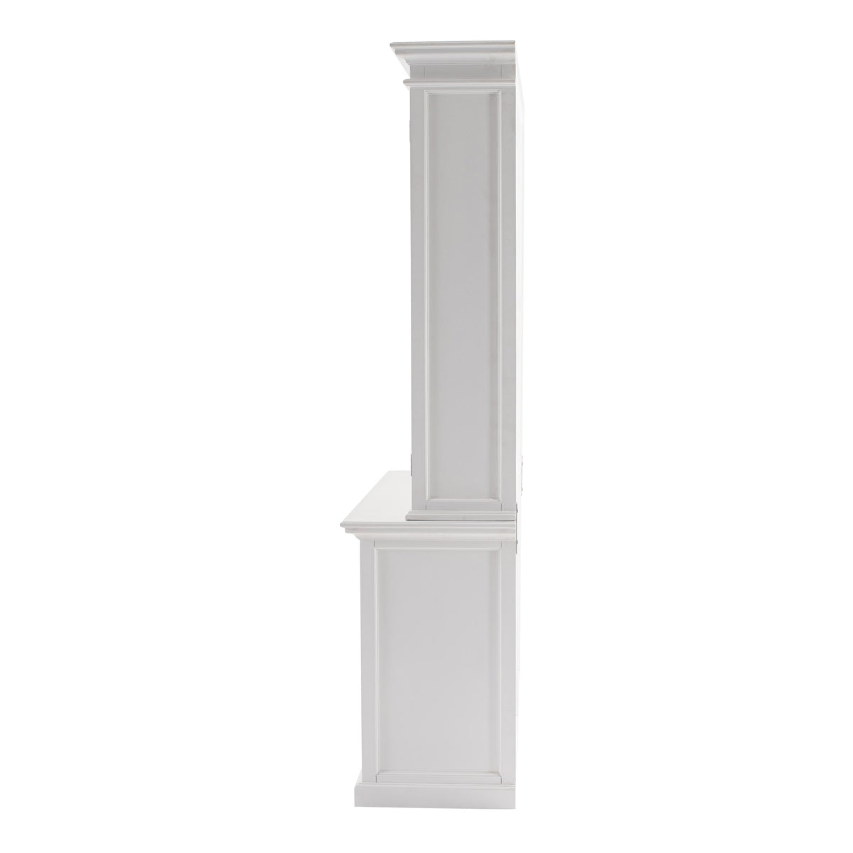 NovaSolo Halifax Glass-Display Hutch Unit, Classic White – view 5