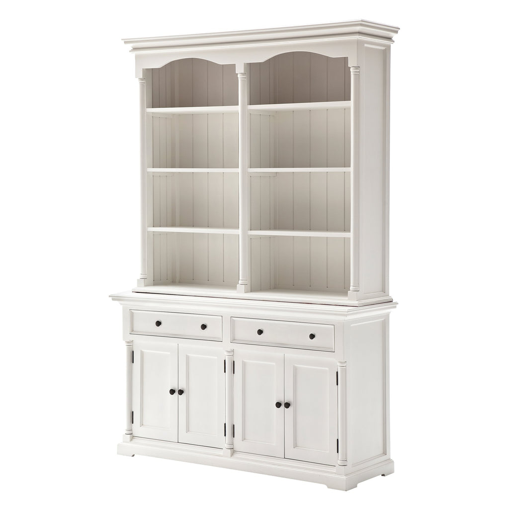 NovaSolo Provence Hutch Cabinet, Classic White – view 2