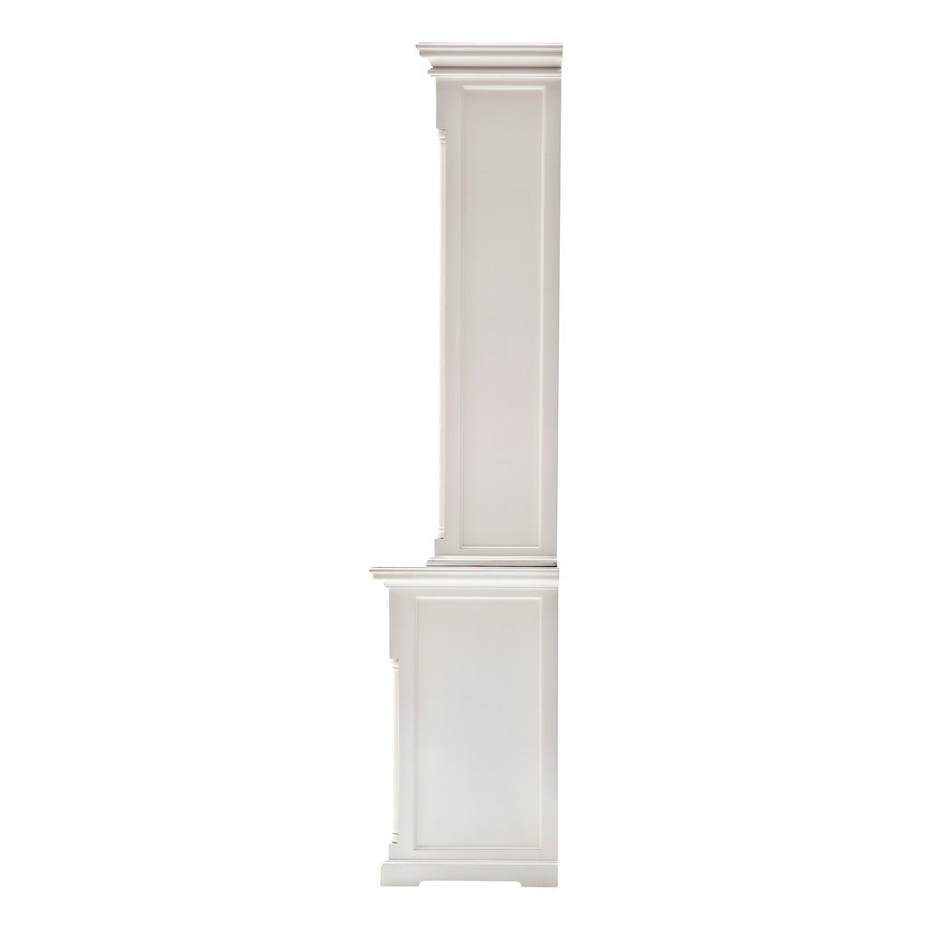 NovaSolo Provence Hutch Cabinet, Classic White – view 4