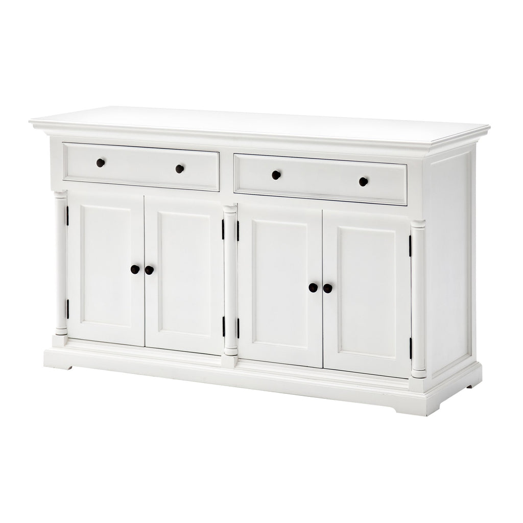 NovaSolo Provence Hutch Cabinet, Classic White – view 7