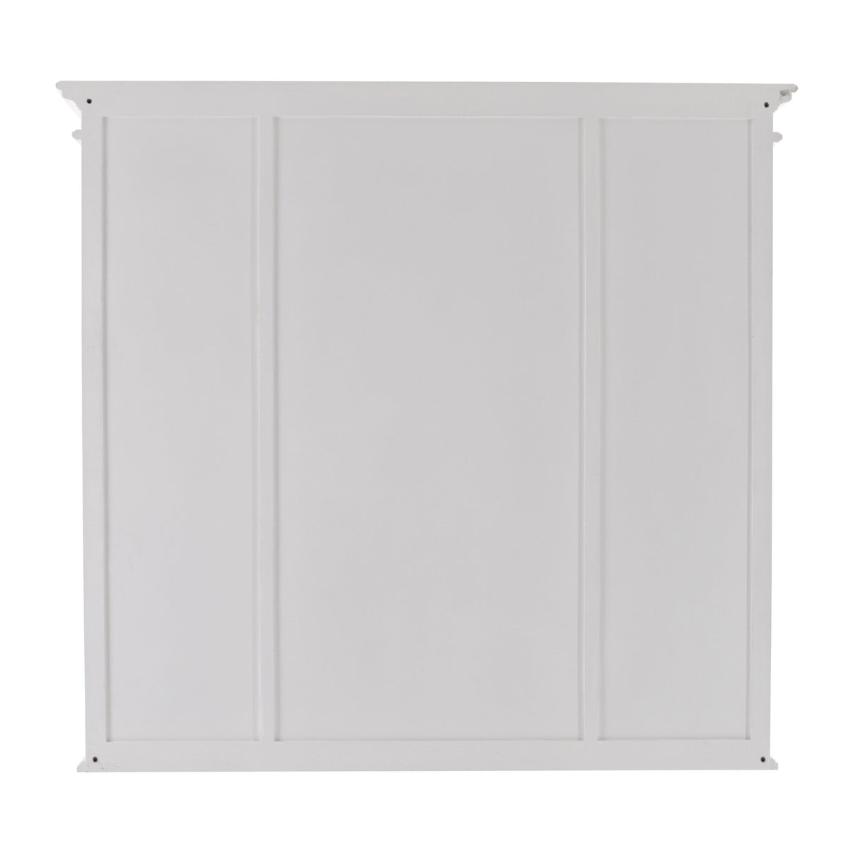 NovaSolo Halifax Glass Door Dining Hutch Unit, Classic White – view 9