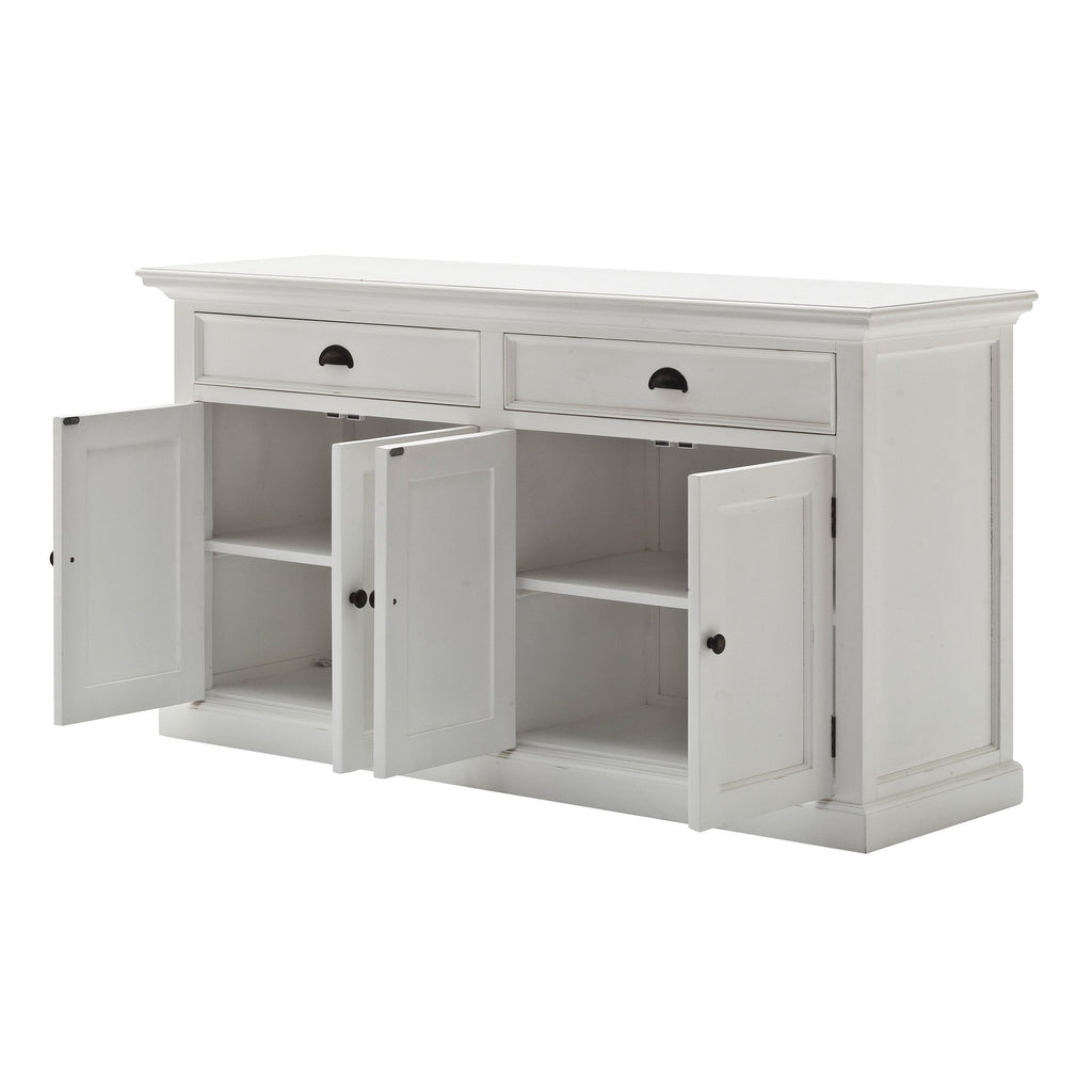 NovaSolo Halifax Hutch Bookcase Unit, Classic White – view 10