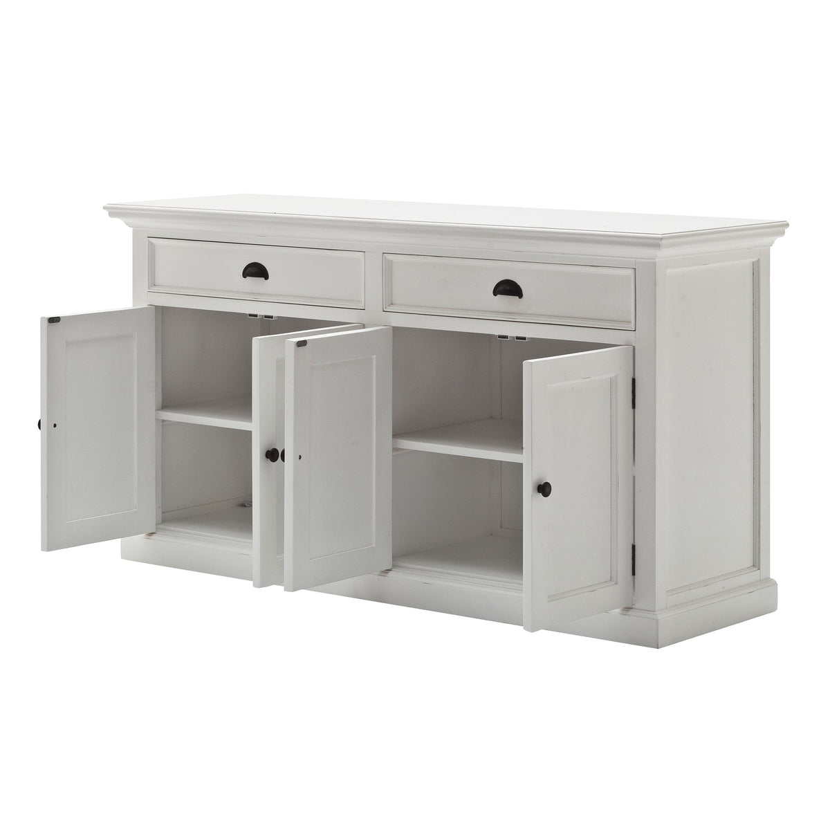 NovaSolo Halifax Hutch Bookcase Unit, Classic White – view 10