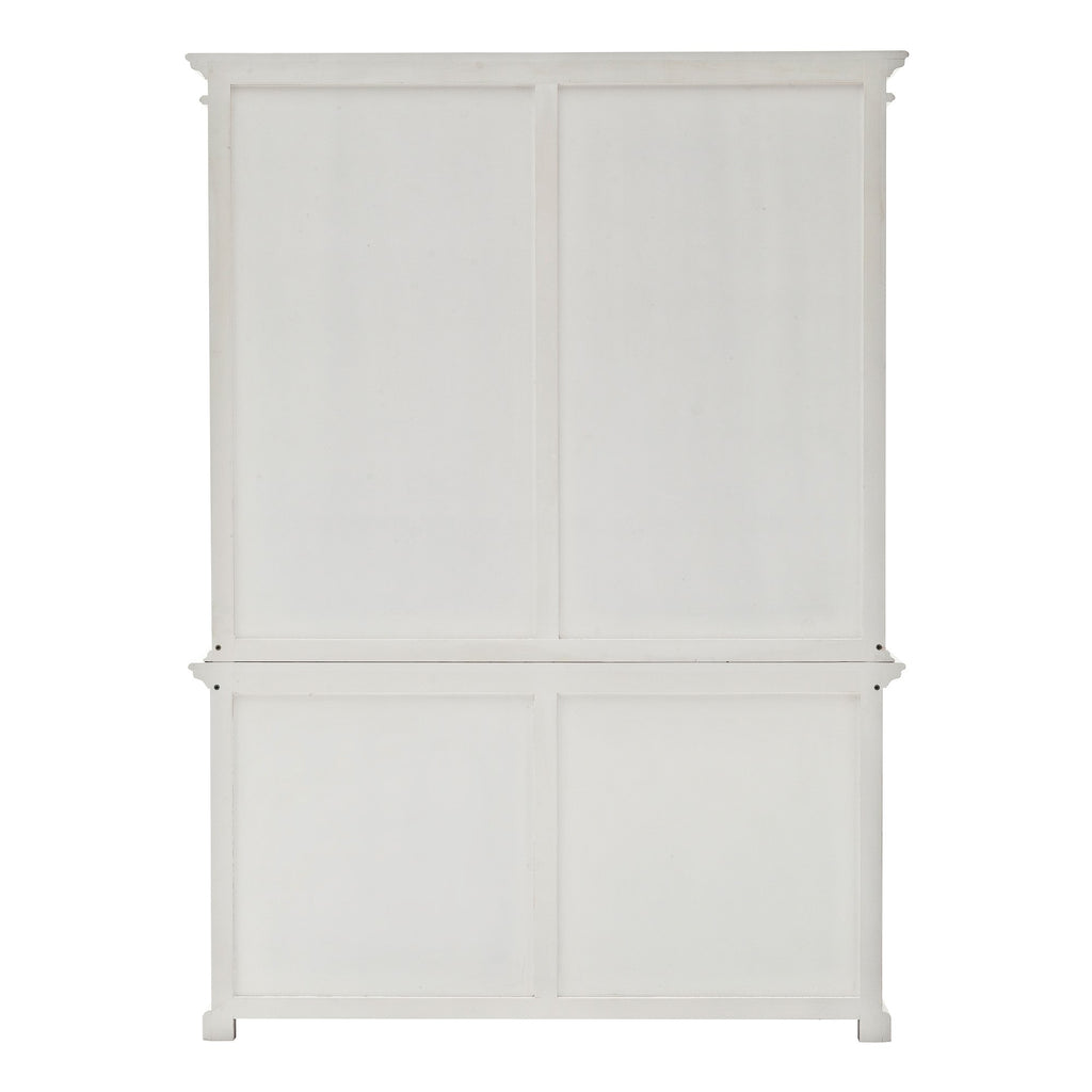NovaSolo Halifax Hutch Bookcase Unit, Classic White – view 7