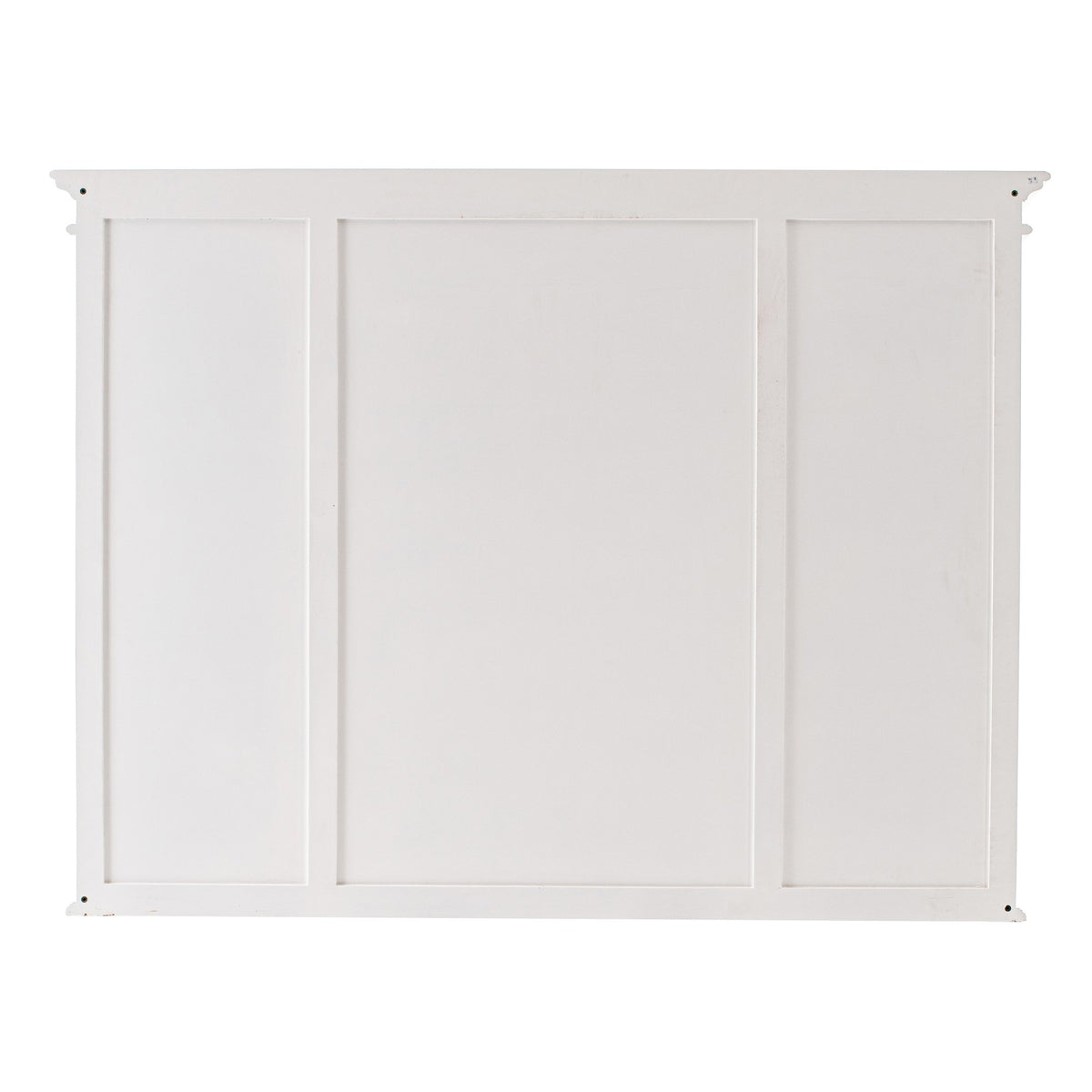 NovaSolo Halifax Hutch Cabinet with 5 Doors 3 Drawers, Classic White – view 9