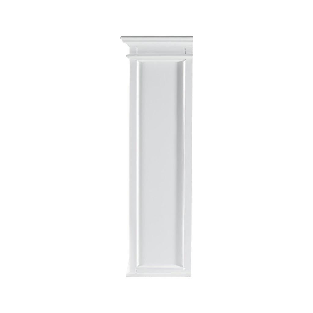 NovaSolo Halifax Hutch Bookcase 5 Doors 3 Drawers, Classic White – view 10