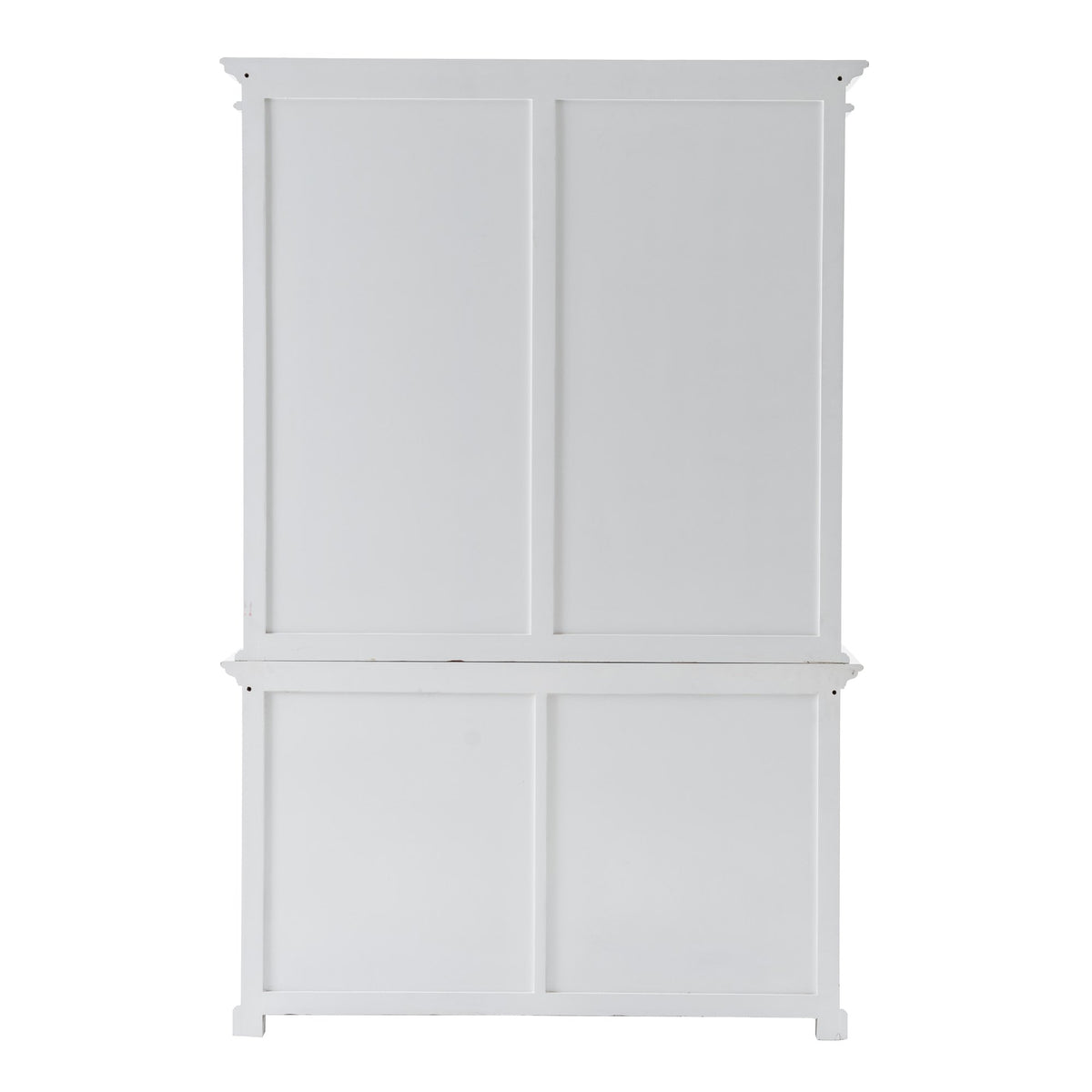 NovaSolo Halifax Buffet Hutch Unit with 6 Shelves, Classic White – view 6