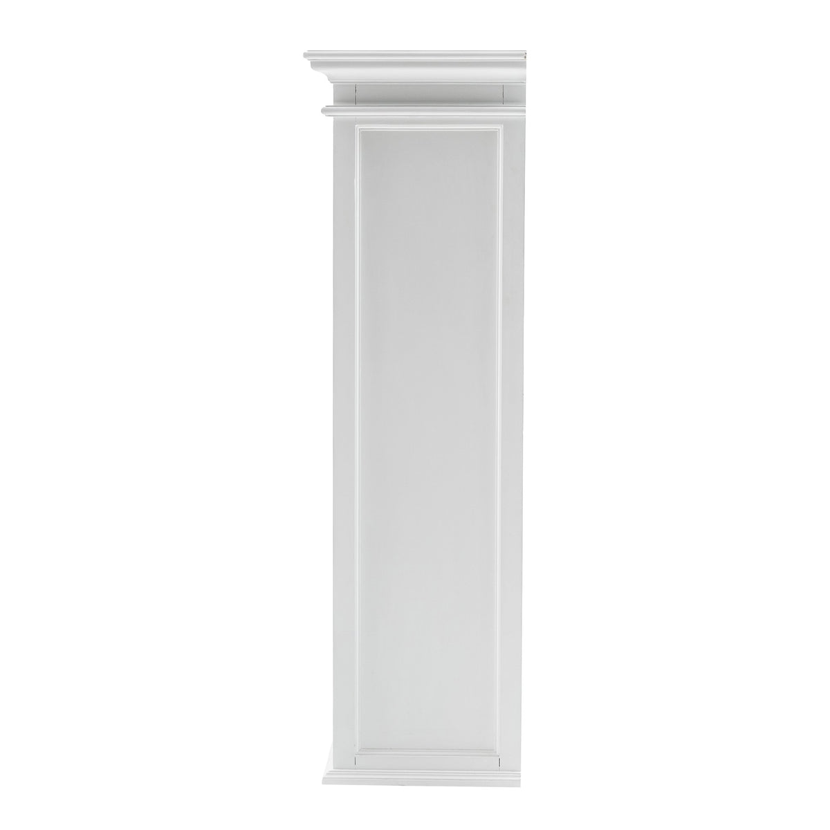 NovaSolo Halifax Buffet Hutch Unit with 6 Shelves, Classic White – view 9