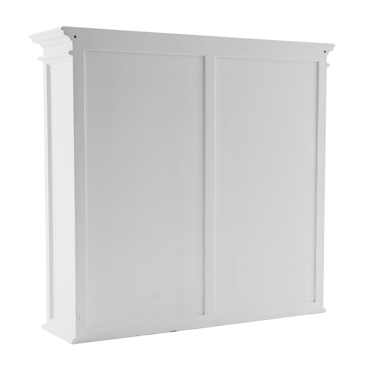 NovaSolo Halifax Buffet Hutch Unit with 8 Shelves, Classic White – view 10