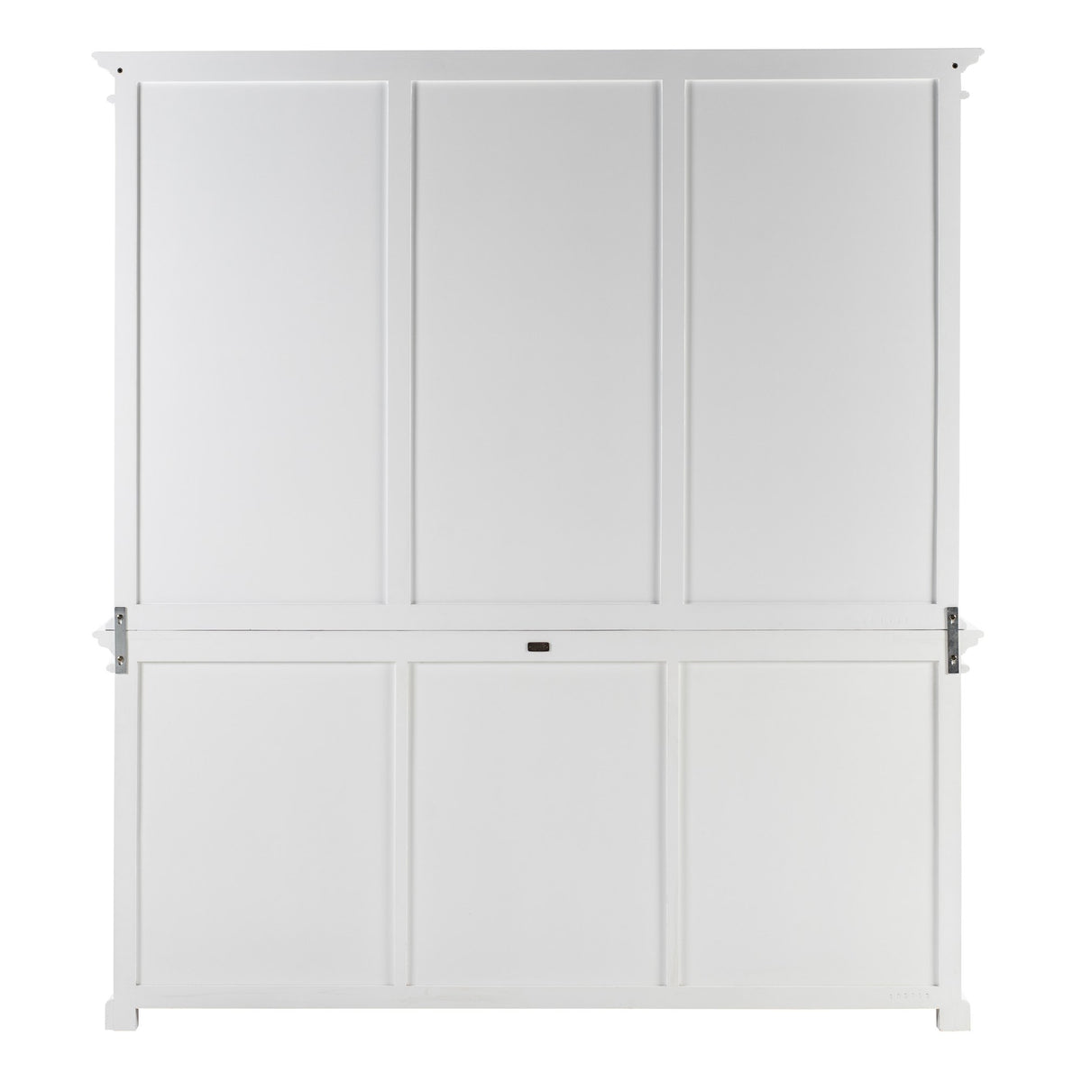 NovaSolo Halifax Hutch Unit with 6 Glass Doors, Classic White – view 7