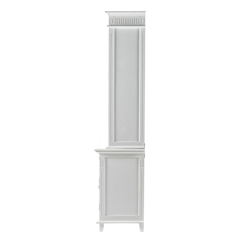 NovaSolo Skansen Hutch Bookcase Unit, Classic White – view 5