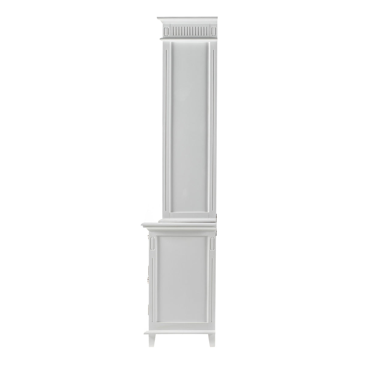NovaSolo Skansen Hutch Bookcase Unit, Classic White – view 5