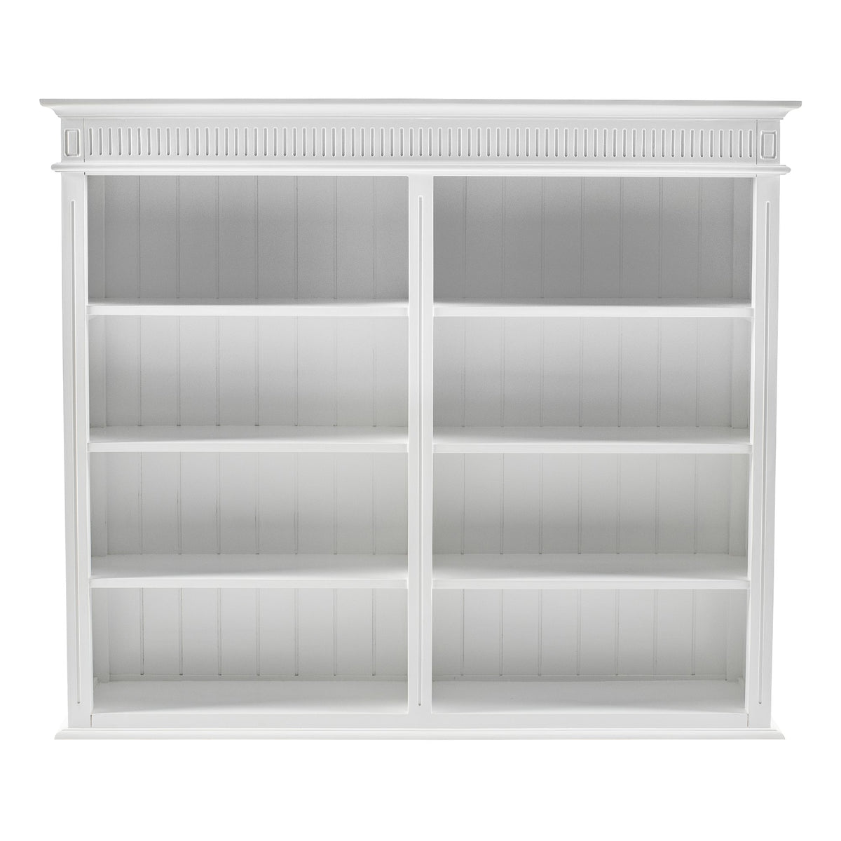 NovaSolo Skansen Hutch Bookcase Unit, Classic White – view 8