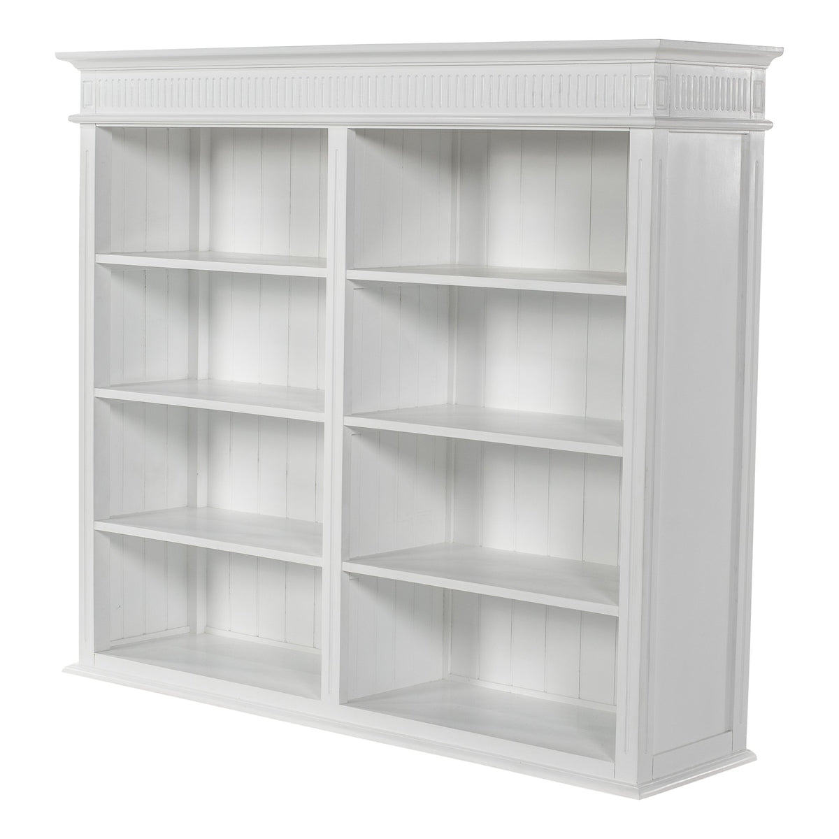 NovaSolo Skansen Hutch Bookcase Unit, Classic White – view 9