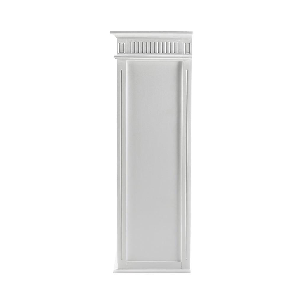 NovaSolo Skansen Hutch Cabinet with 5 Doors 3 Drawers, Classic White – view 10