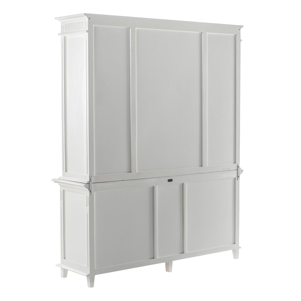 NovaSolo Skansen Hutch Cabinet with 5 Doors 3 Drawers, Classic White – view 6