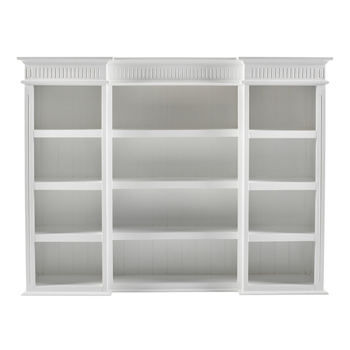 NovaSolo Skansen Hutch Cabinet with 5 Doors 3 Drawers, Classic White – view 8