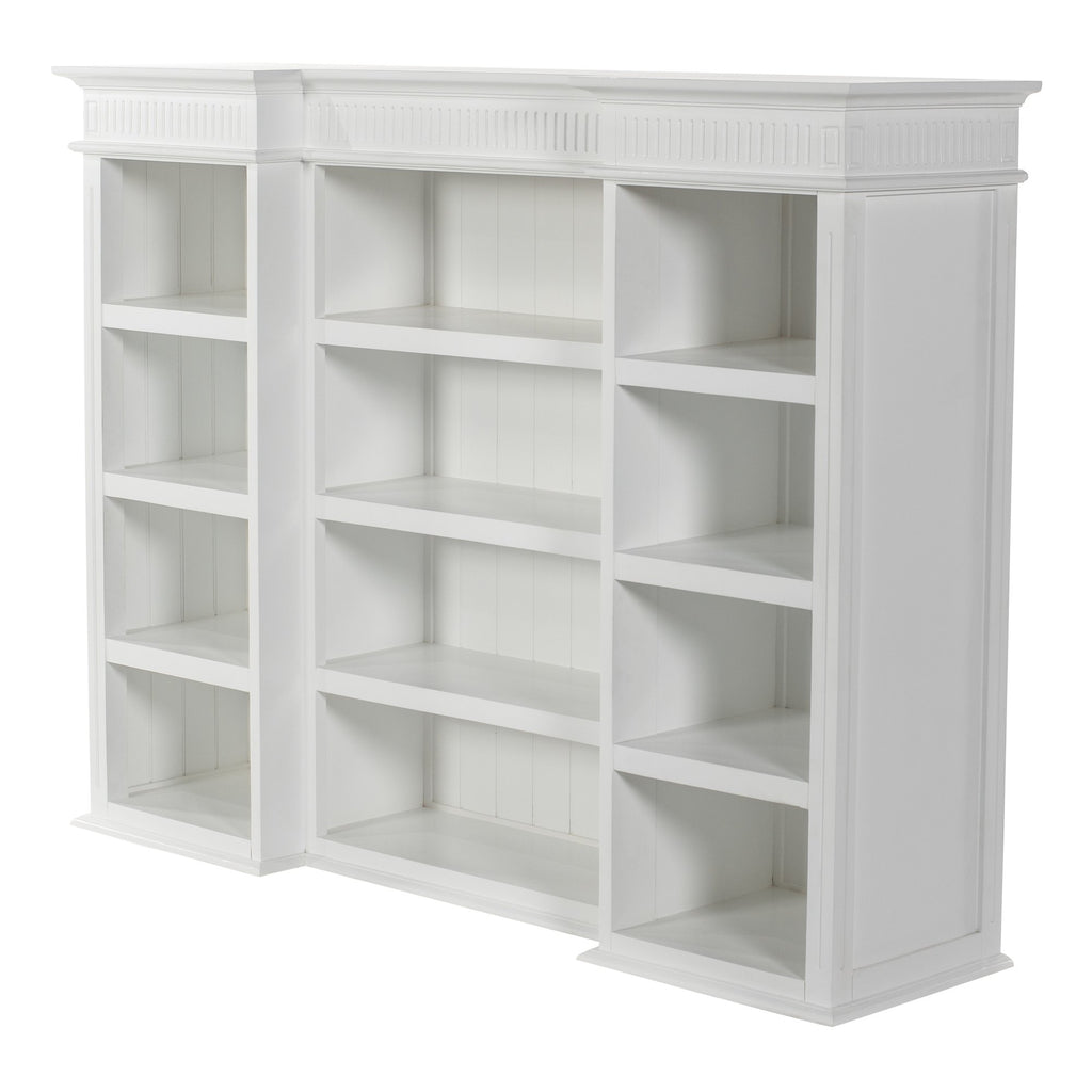 NovaSolo Skansen Hutch Cabinet with 5 Doors 3 Drawers, Classic White – view 9