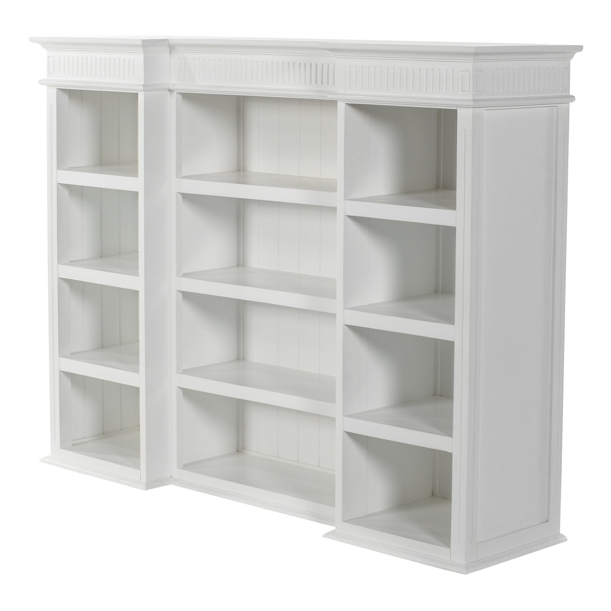 NovaSolo Skansen Hutch Cabinet with 5 Doors 3 Drawers, Classic White – view 9