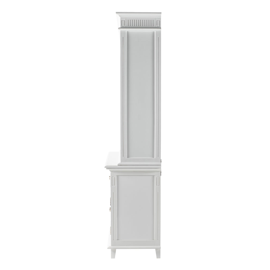 NovaSolo Skansen Hutch Unit with 6 Shelves, Classic White – view 5