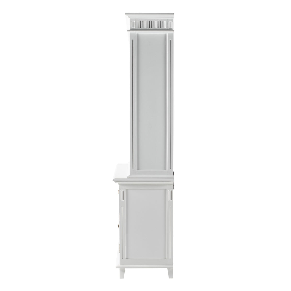 NovaSolo Skansen Hutch Unit with 6 Shelves, Classic White – view 5