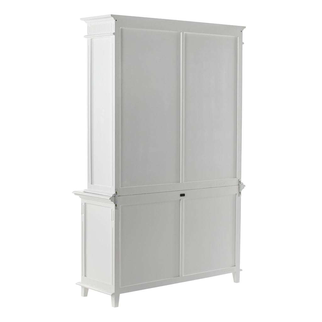 NovaSolo Skansen Hutch Unit with 6 Shelves, Classic White – view 6