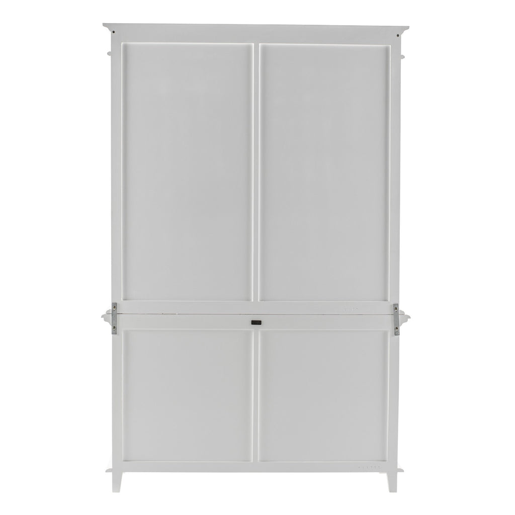 NovaSolo Skansen Hutch Unit with 6 Shelves, Classic White – view 7