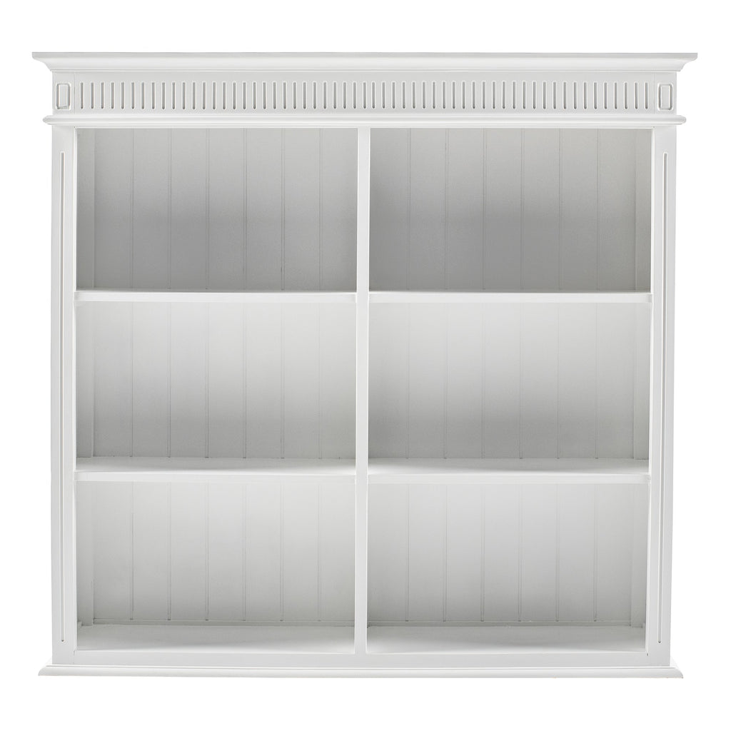 NovaSolo Skansen Hutch Unit with 6 Shelves, Classic White – view 8