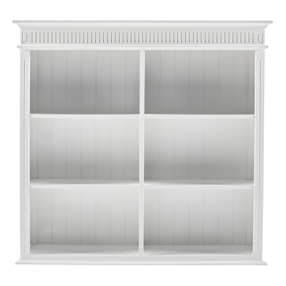 NovaSolo Skansen Hutch Unit with 6 Shelves, Classic White – view 8